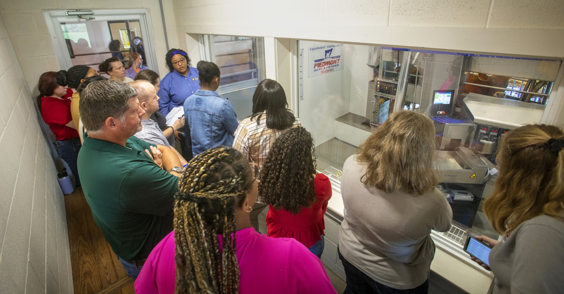 Milking the Moment: N.C. A&T Dairy Unveils New Automated Milking System